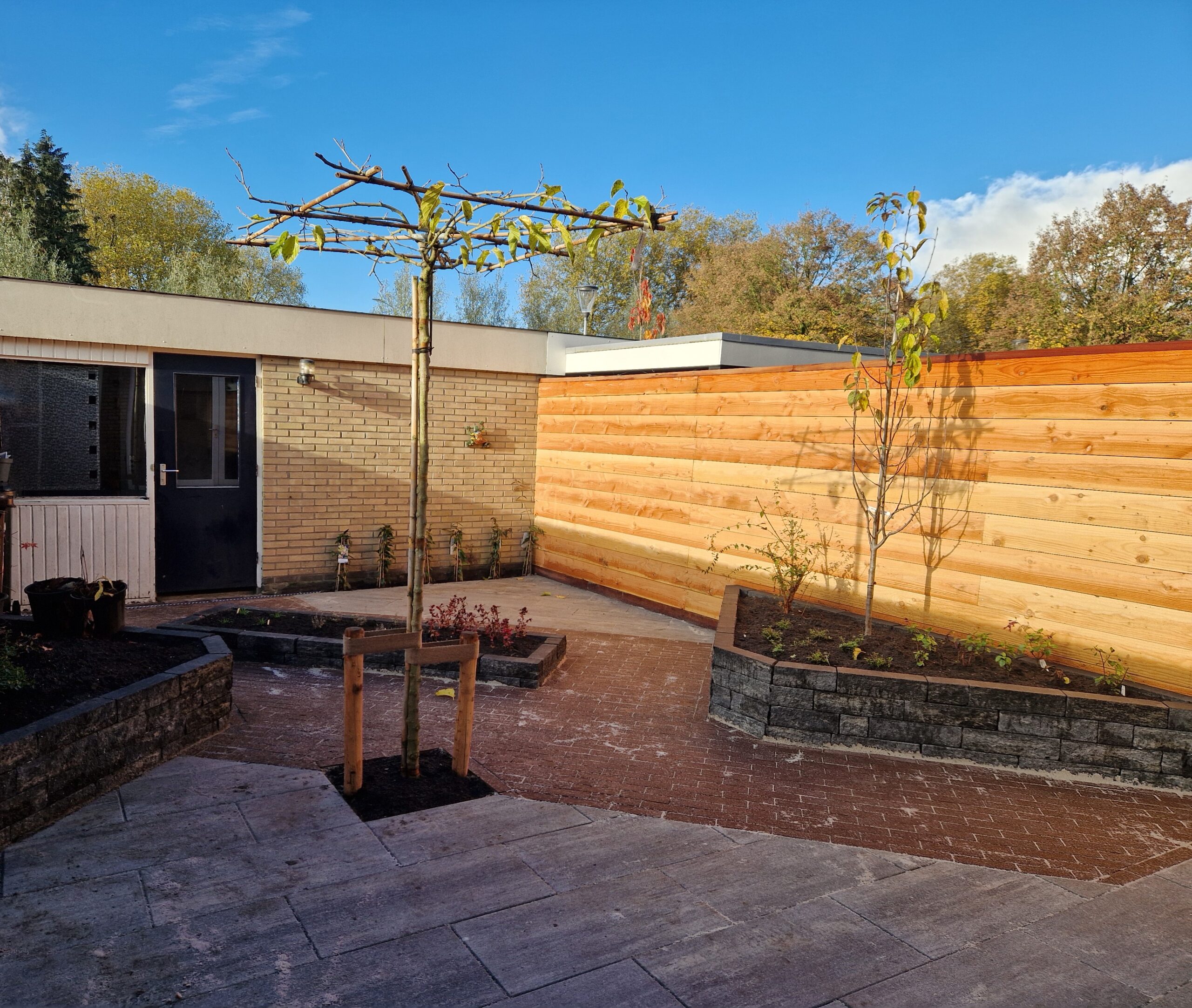 tuinontwerp en beplantingsplan stadstuin